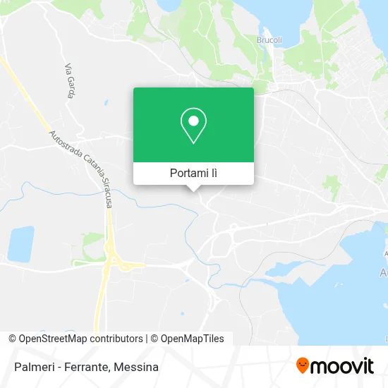 Mappa Palmeri - Ferrante