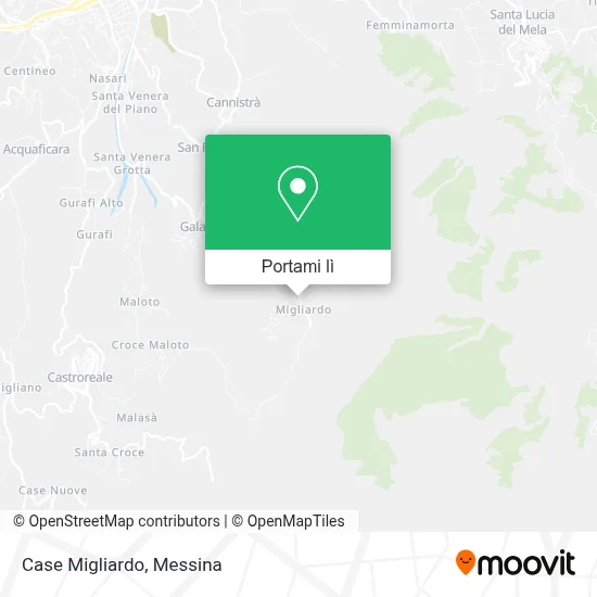 Mappa Case Migliardo