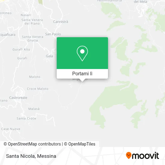 Mappa Santa Nicola