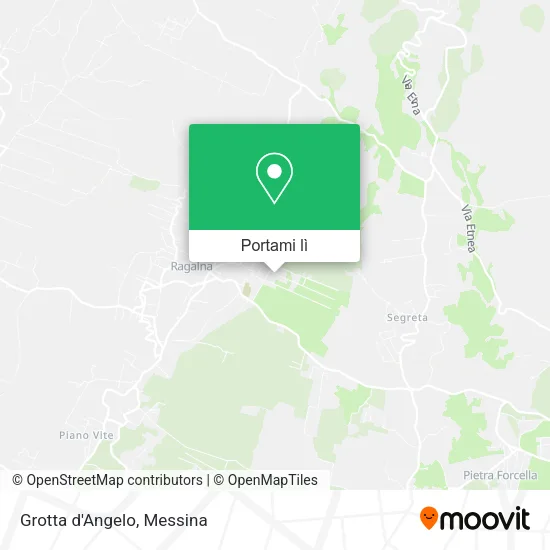 Mappa Grotta d'Angelo