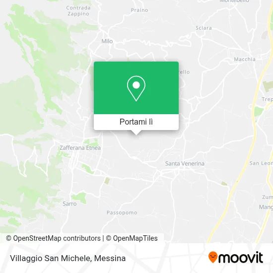 Mappa Villaggio San Michele