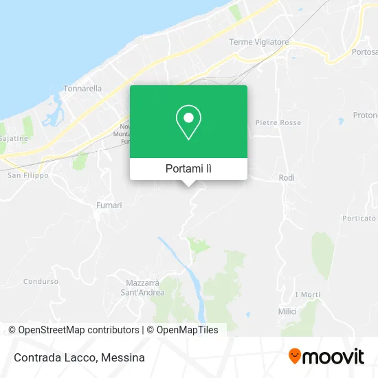 Mappa Contrada Lacco