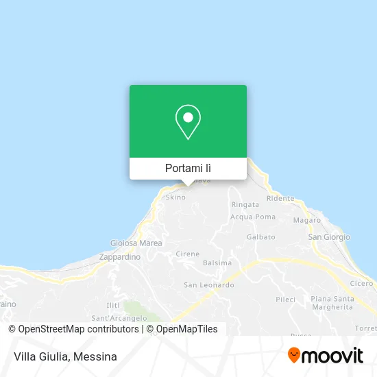 Mappa Villa Giulia