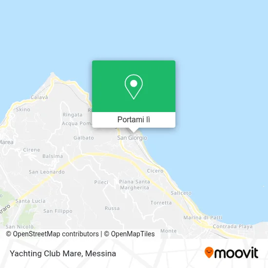 Mappa Yachting Club Mare