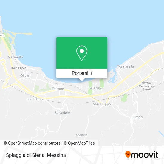 Mappa Spiaggia di Siena