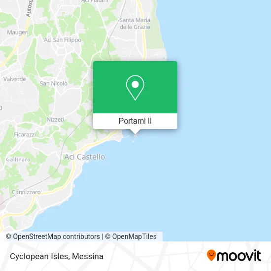 Mappa Cyclopean Isles