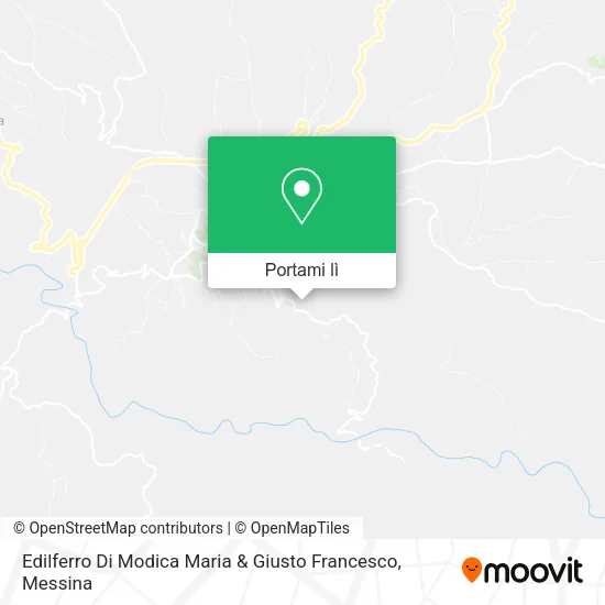 Mappa Edilferro Di Modica Maria & Giusto Francesco