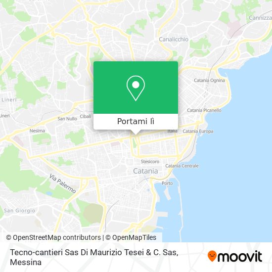Mappa Tecno-cantieri Sas Di Maurizio Tesei & C. Sas