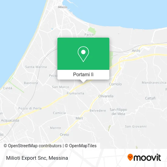 Mappa Milioti Export Snc