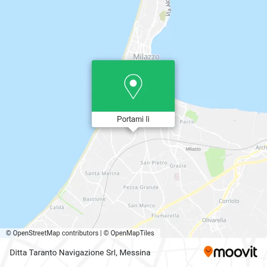 Mappa Ditta Taranto Navigazione Srl