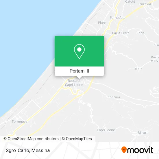 Mappa Sgro' Carlo