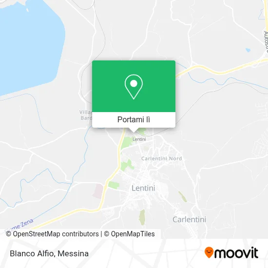 Mappa Blanco Alfio