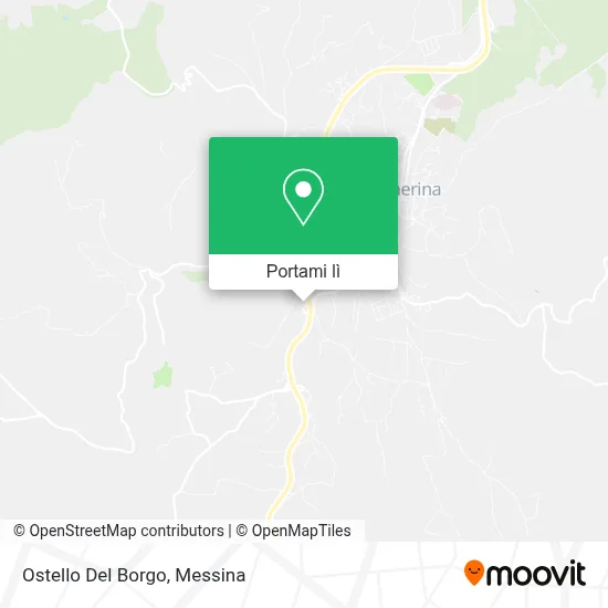 Mappa Ostello Del Borgo