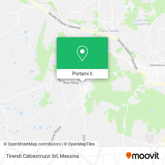 Mappa Tirendi Calcestruzzi Srl