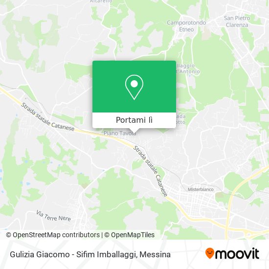 Mappa Gulizia Giacomo - Sifim Imballaggi