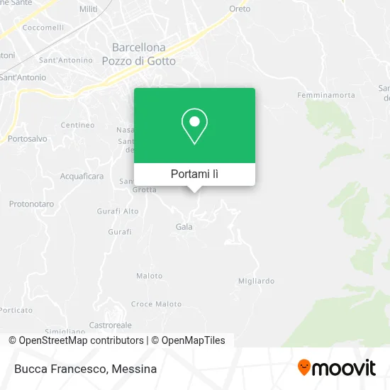 Mappa Bucca Francesco