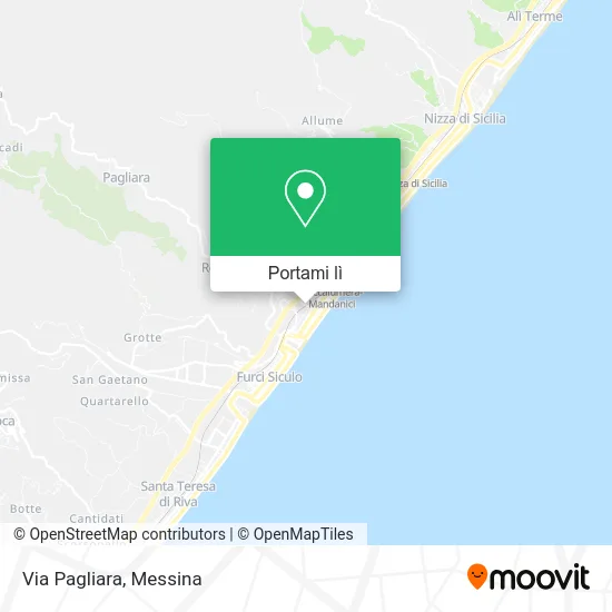 Mappa Via Pagliara