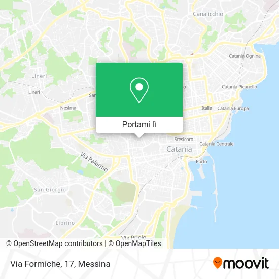 Mappa Via Formiche, 17