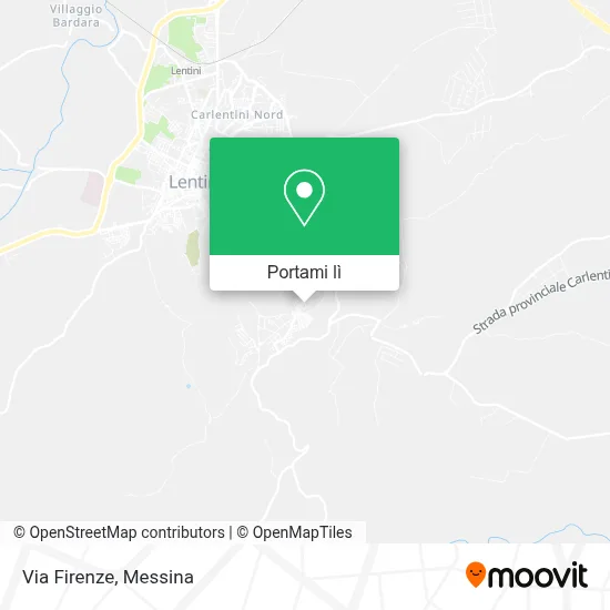 Mappa Via Firenze