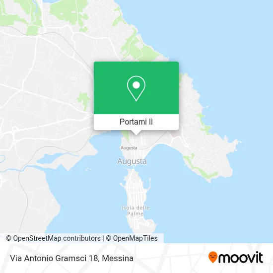 Mappa Via Antonio Gramsci 18