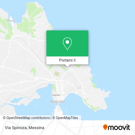Mappa Via Spinoza