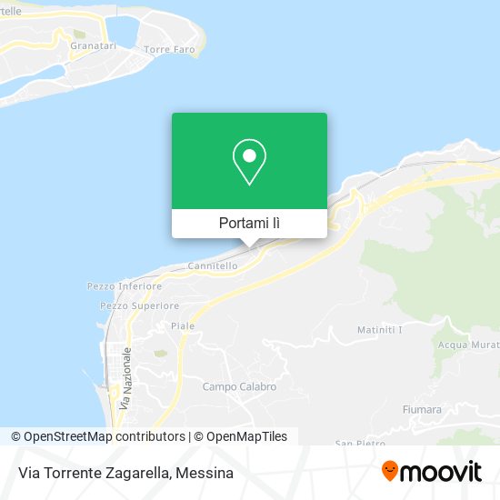 Mappa Via Torrente Zagarella