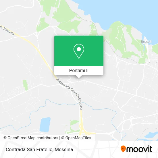 Mappa Contrada San Fratello