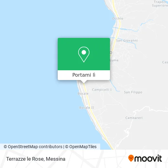 Mappa Terrazze le Rose