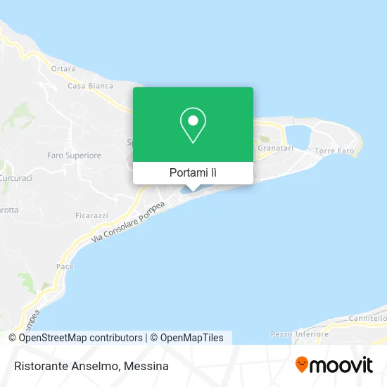 Mappa Ristorante Anselmo