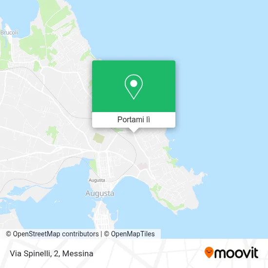 Mappa Via Spinelli, 2