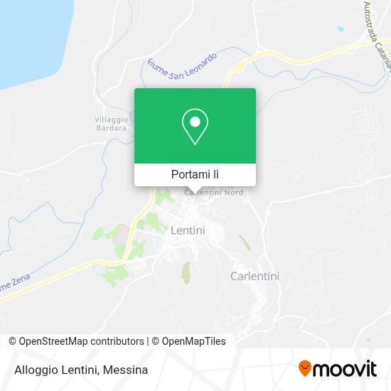 Mappa Alloggio Lentini