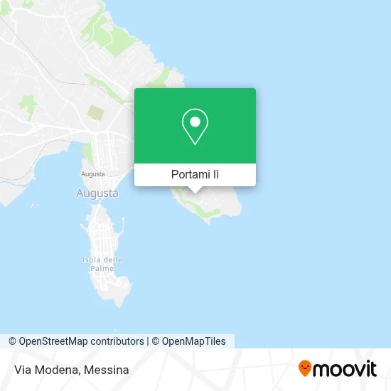 Mappa Via Modena