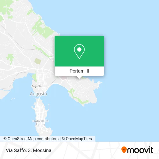 Mappa Via Saffo, 3