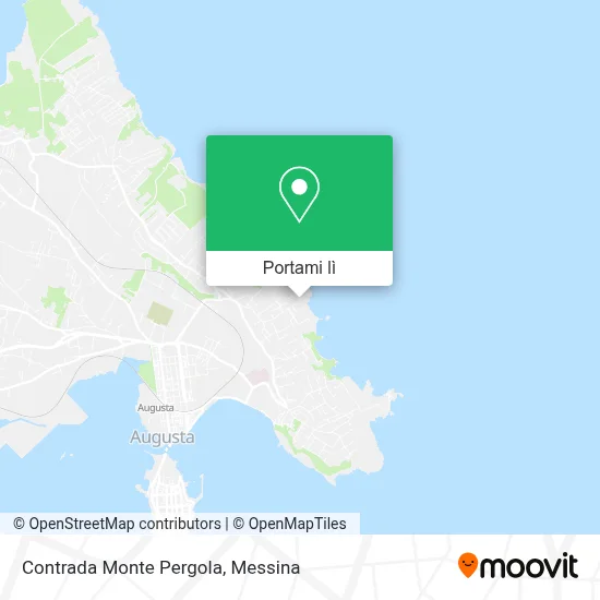 Mappa Contrada Monte Pergola