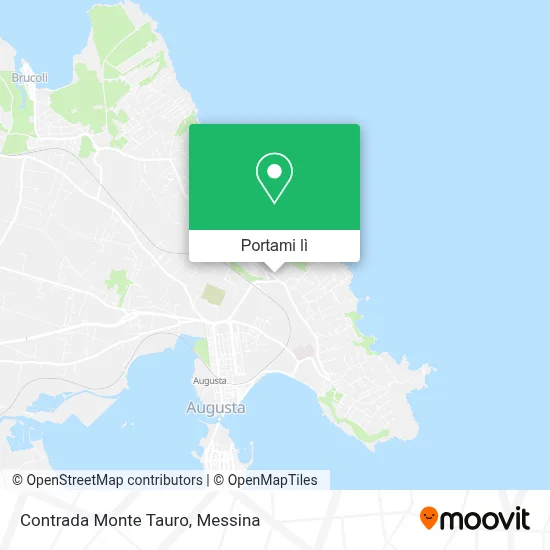 Mappa Contrada Monte Tauro