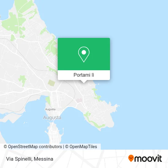 Mappa Via Spinelli