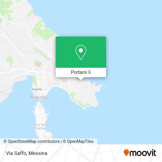 Mappa Via Saffo