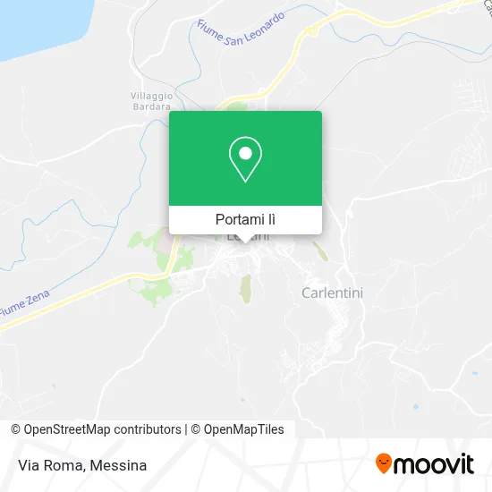 Mappa Via Roma