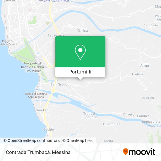 Mappa Contrada Trumbacà