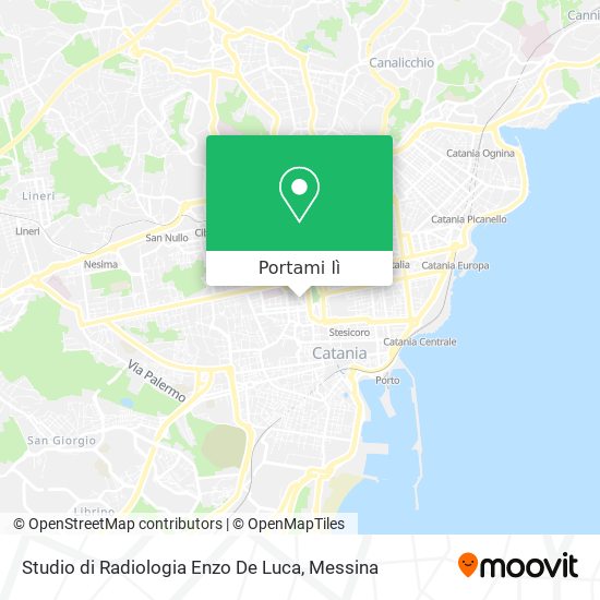 Mappa Studio di Radiologia Enzo De Luca