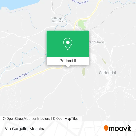 Mappa Via Gargallo