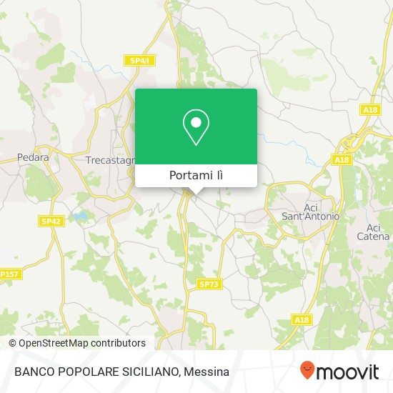 Mappa BANCO POPOLARE SICILIANO