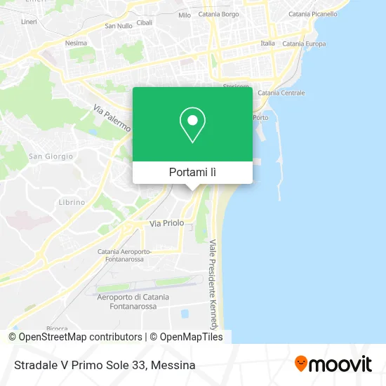 Mappa Stradale V Primo Sole 33