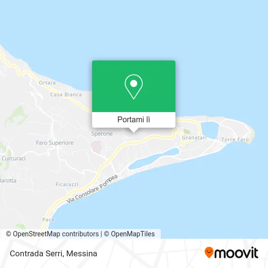Mappa Contrada Serri
