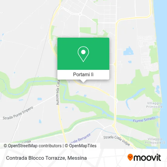 Mappa Contrada Blocco Torrazze