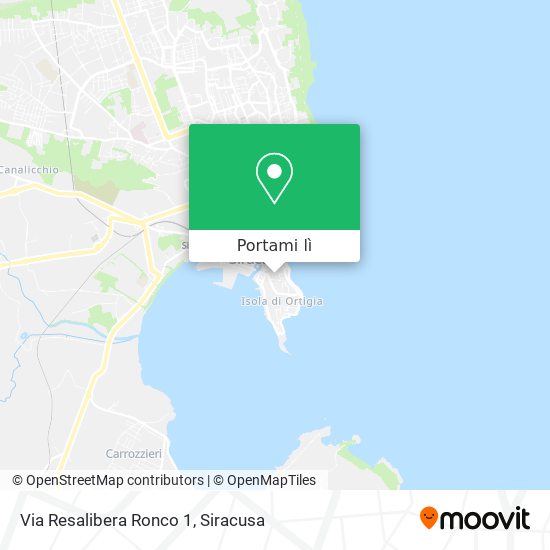 Mappa Via Resalibera Ronco 1