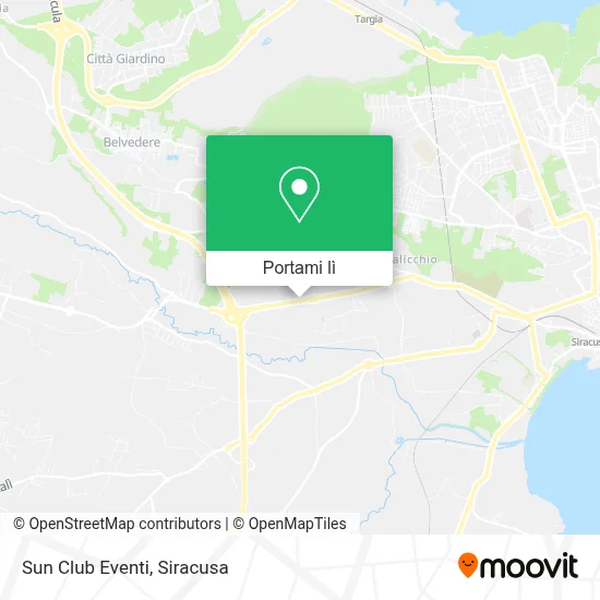 Mappa Sun Club Eventi