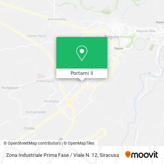 Mappa Zona Industriale Prima Fase / Viale N. 12