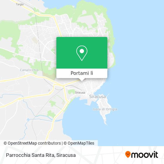 Mappa Parrocchia Santa Rita