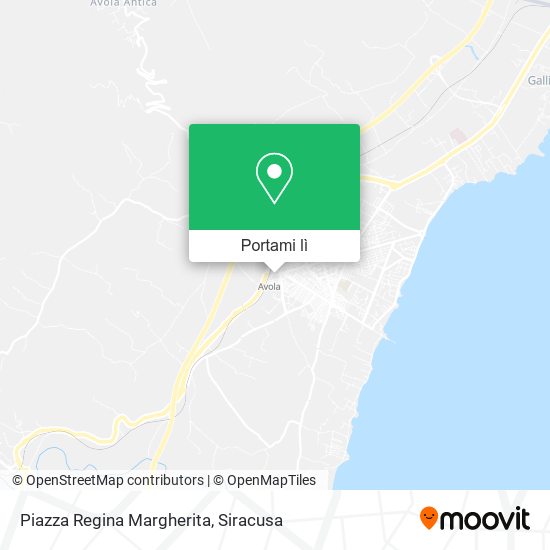 Mappa Piazza Regina Margherita